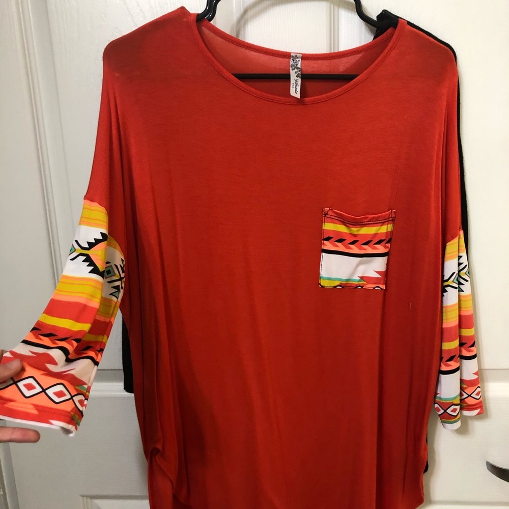 Flowy Aztec Shirt